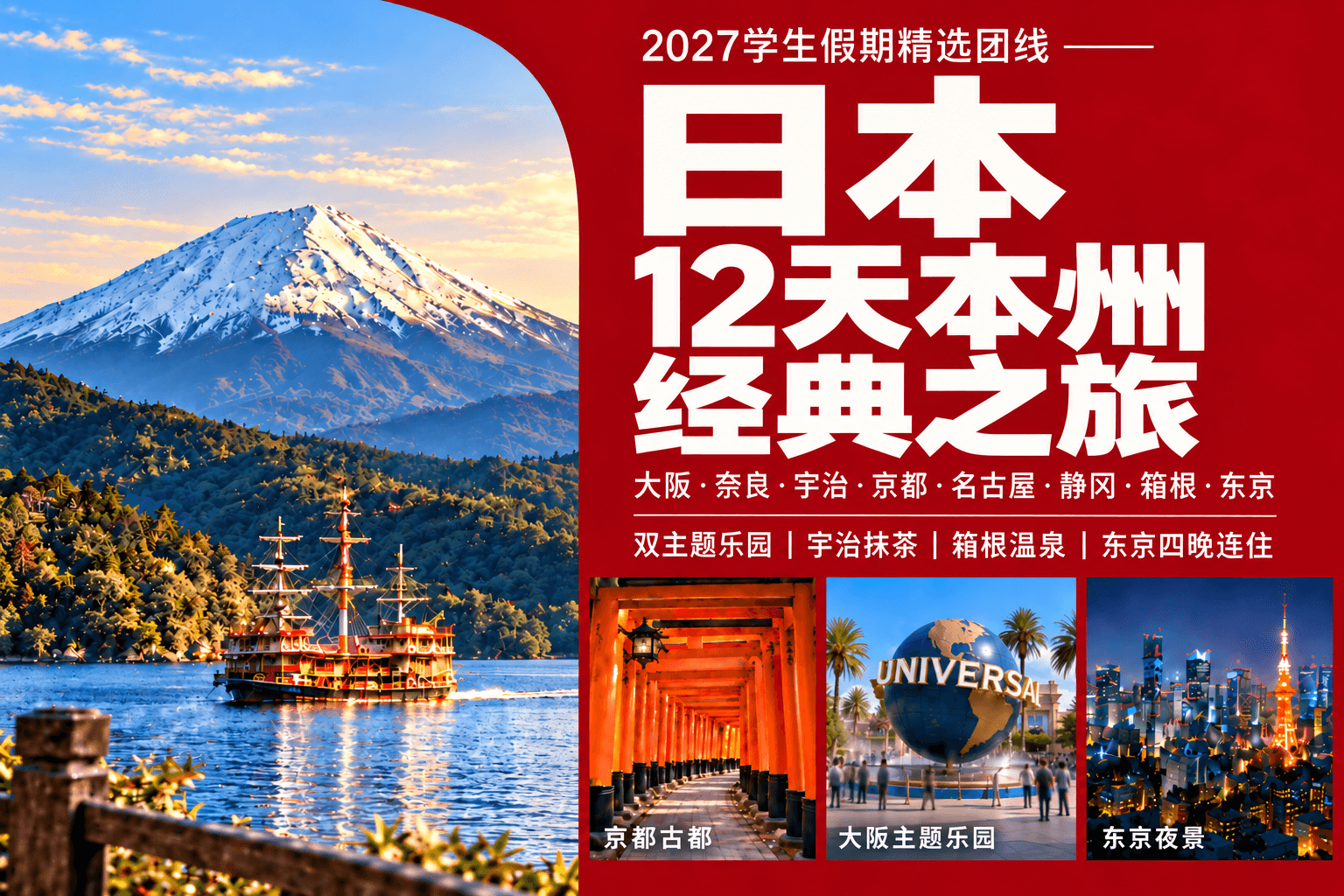 日本本州12日游